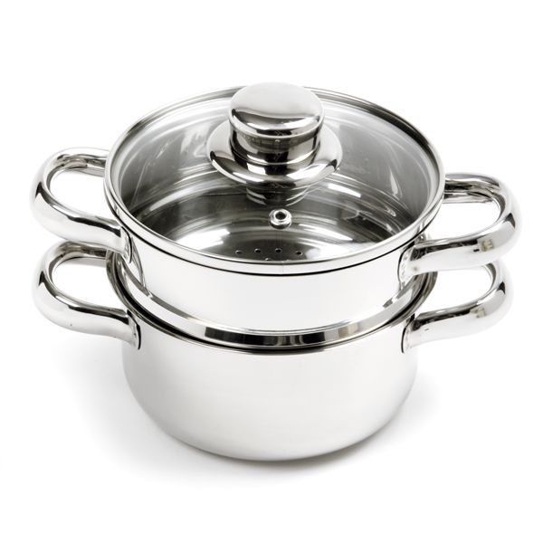 S/Steel Steamer/Cooker (0.9L) - Norpro