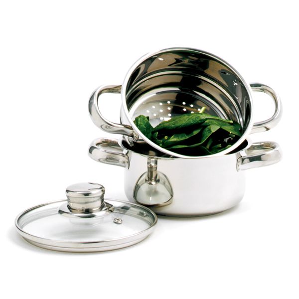 S/Steel Steamer/Cooker (0.9L) - Norpro