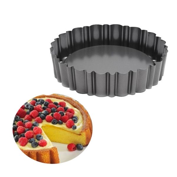 Chicago Metallic 40410 Spring Form Cake Pan 130.5 Oz. 9-7/8 Dia. X 2-3/4  Deep