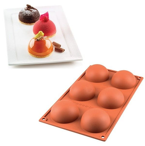 Classic Semi Sphere Molds - Silikomart