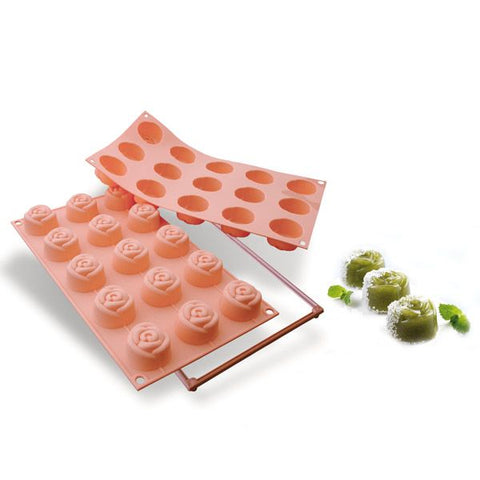Mini Rose Mold 15 Cavs - Silikomart